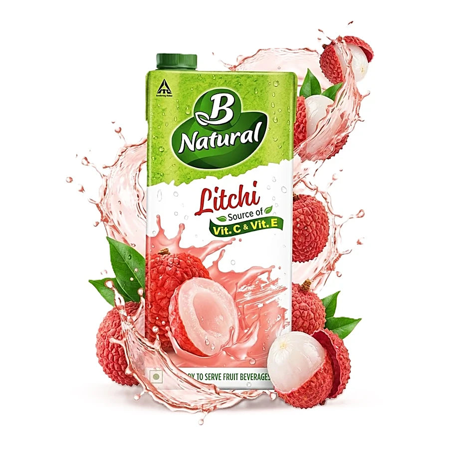 ITC B NATURAL LITCHI JUICE 1 LTR