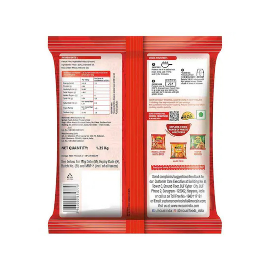 McCain French Fries 1.25 kg