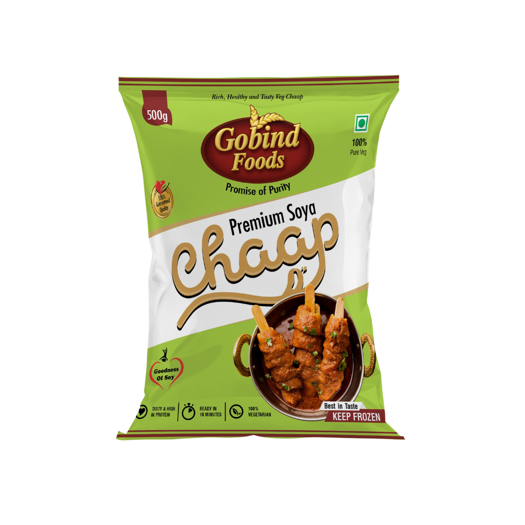 Gobind Premium Soys Chaap 500g