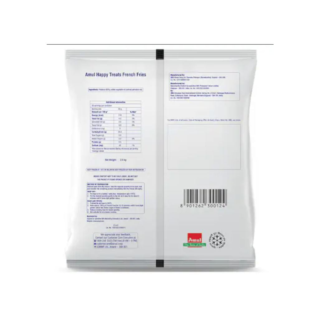 Amul fries 9mm 2.5kg