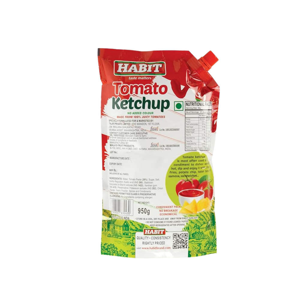 Habit Tomato Ketchup 950g