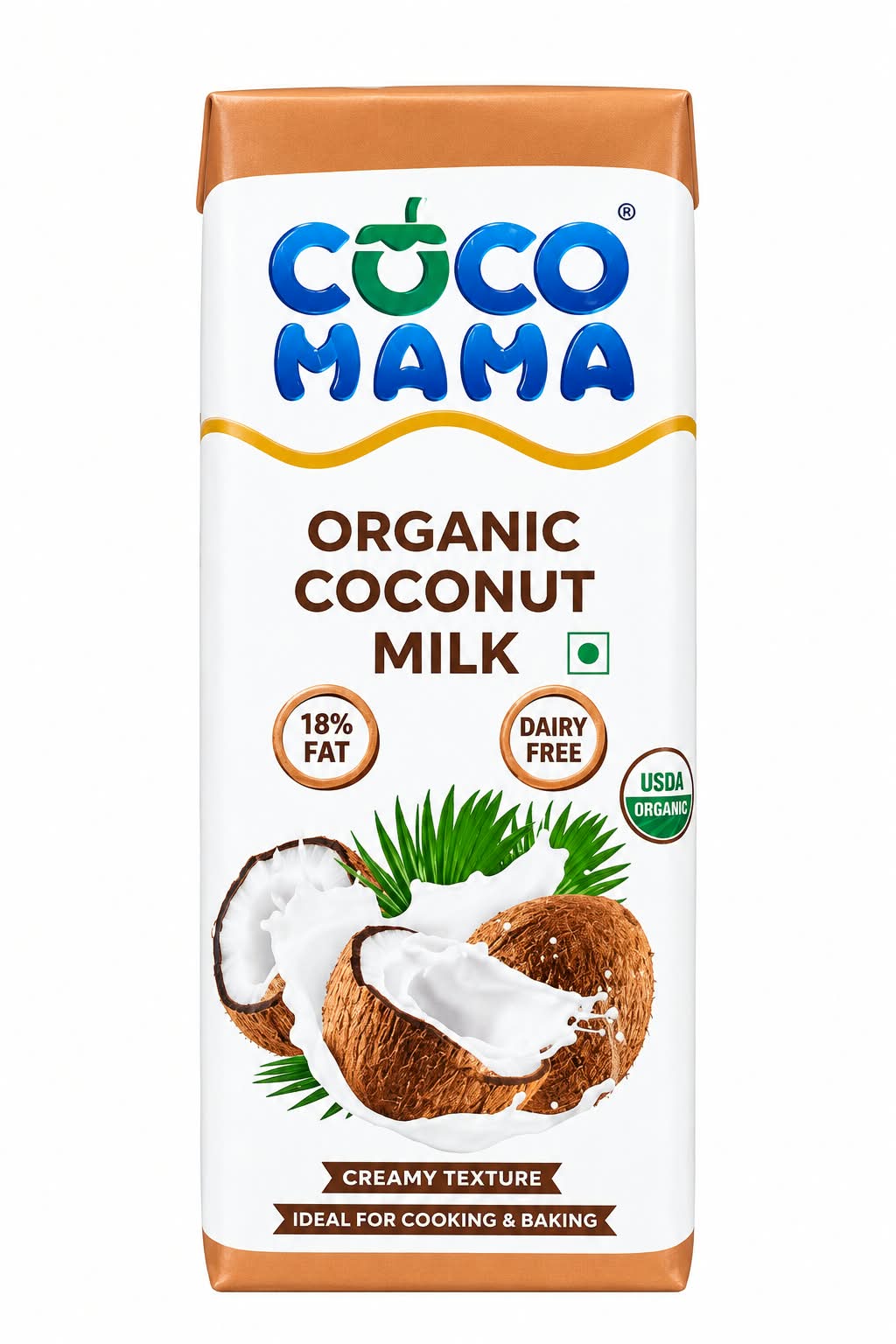 Cocomama organic coconut milk18% 250ml