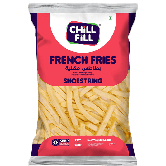 Chill Fill Shoestring French Fries 6mm 2.5kg