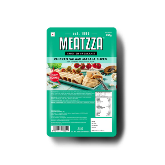 Meatzza Chicken Salami Masala Sliced 500g