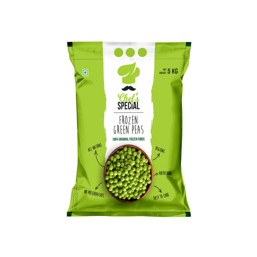 Chefspecial Frozen Green Peas 5Kg