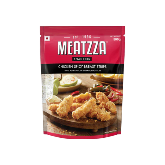 Meatzza Chicken Spicy Breast Strips 500g