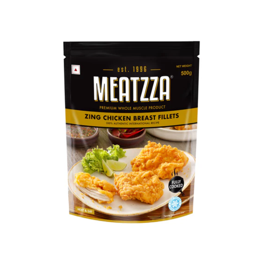 Meatzza Zing Chicken Breast Fillets 500g