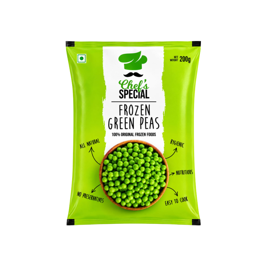 Chefspecial Frozen Green Peas 200g