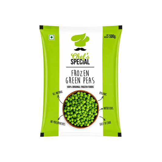 Chefspecial Frozen Green Peas 500g