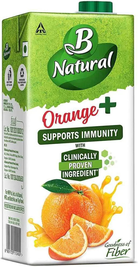 ITC B NATURAL ORANGE JUICE 1 LTR