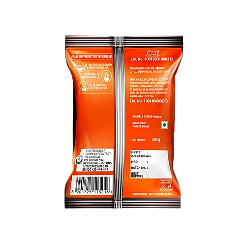 ITC Sun Bean Strong Instant Coffee 500g