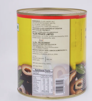 Habit black Olives Slice 3kg