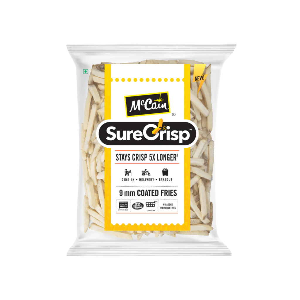 McCain - SureCrisp French Fries 9 mm, 2.5 Kg