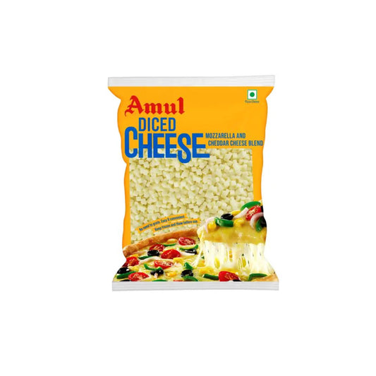 Amul diced cheese blend 200gm