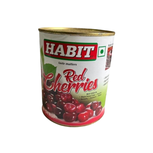 Habit Red Cherries With Pits 830g