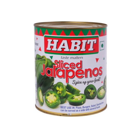 Habit Sliced Jalapenos 2.9Kg