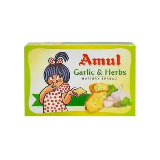Amul Butter Spread Garlic & Herb 100 gm