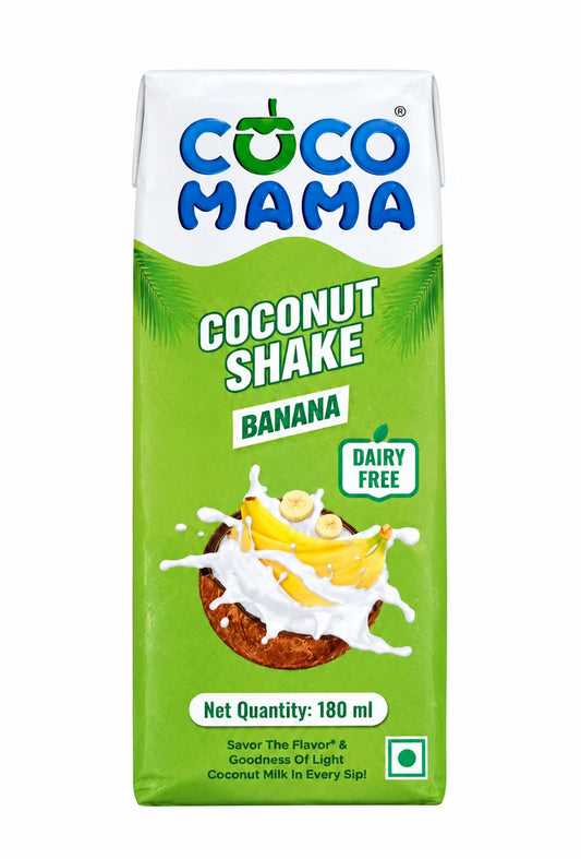 Cocomama coconut shake banana 180ml