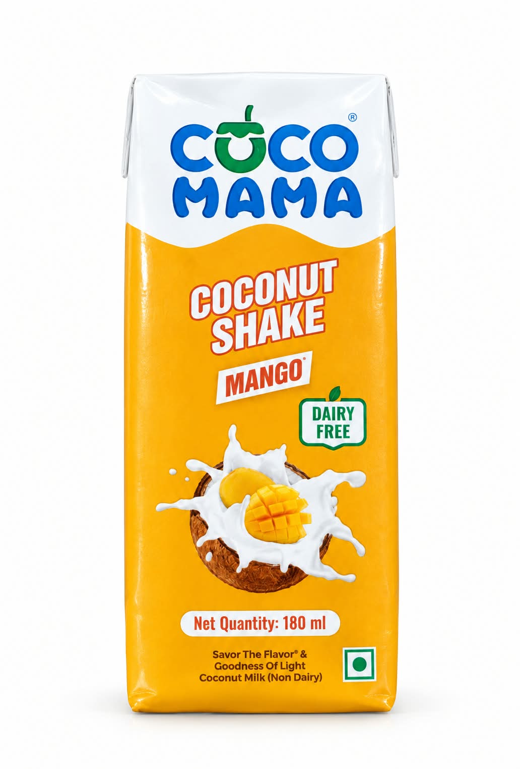 Cocomama coconut shake mango 180ml