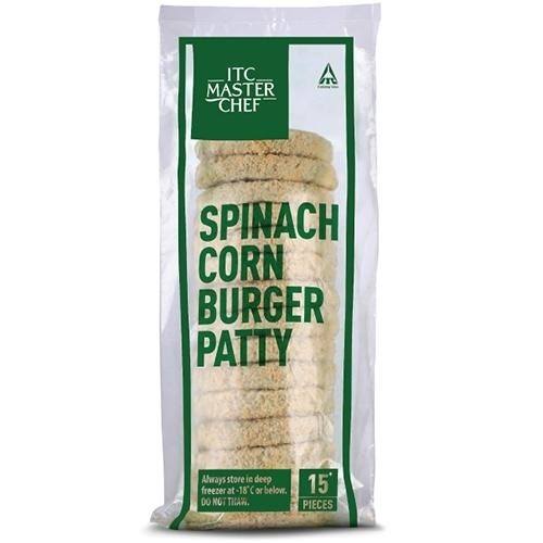 Itc Spinach Corn Burger Patty 1kg