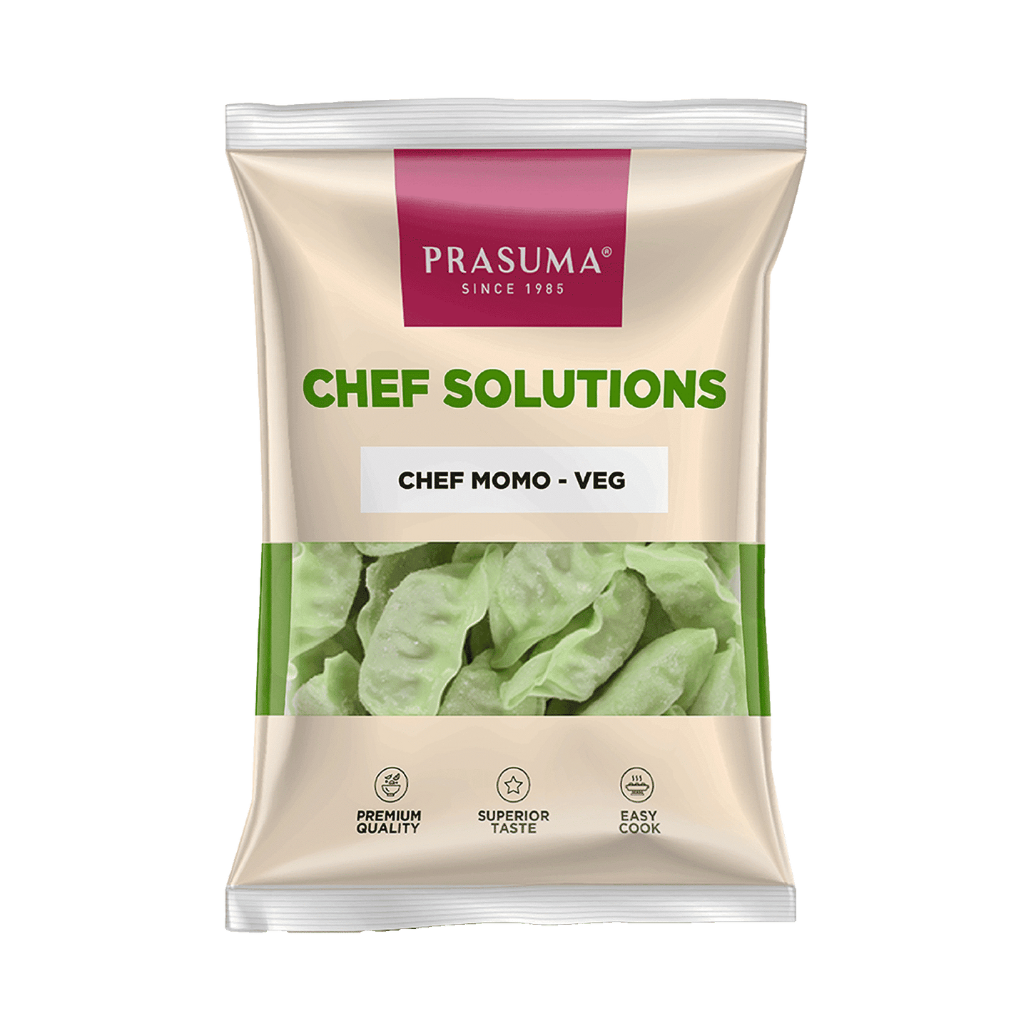 Prasuma Veg Chef Momo 1kg