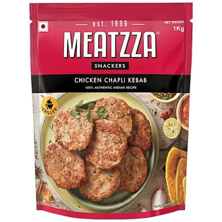 Meatzza chicken chapli kebab 1kg