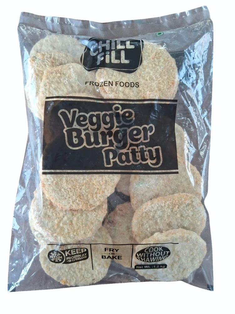 Chill Fill Veggie Burger Patty 1.2kg